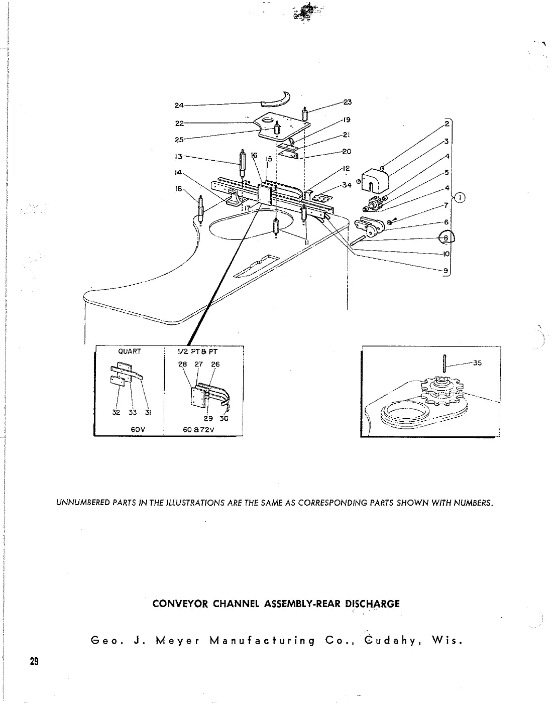 Meyer conveyor drawing