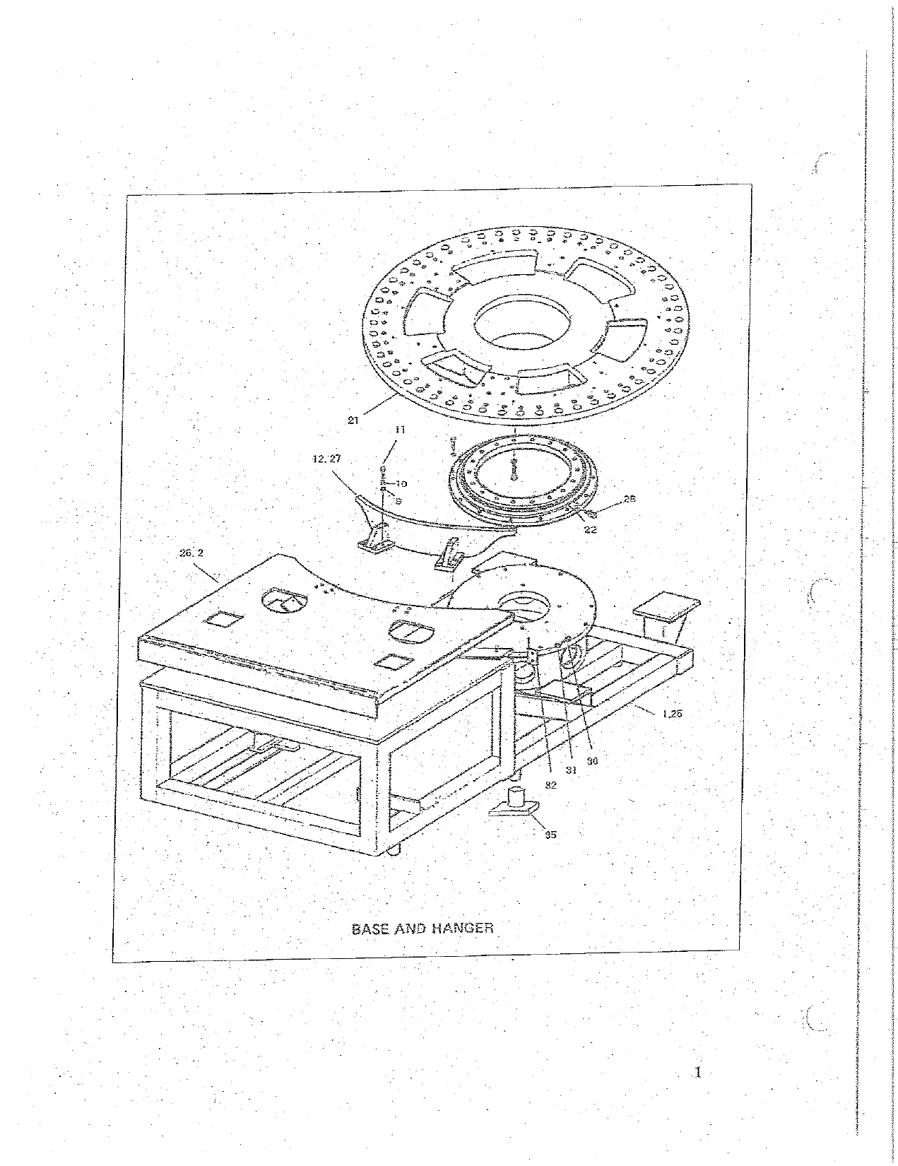 Meyer 52-12 filler base and hanger drawing