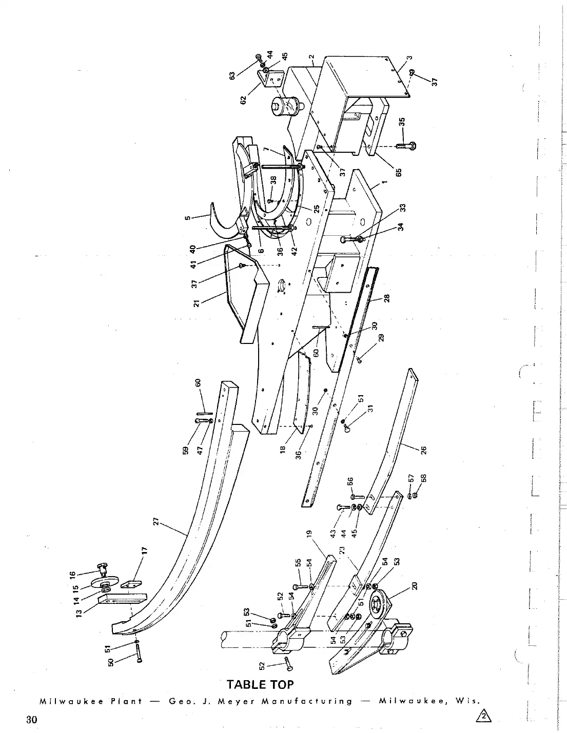 Meyer 88 valve can filler brake drawing