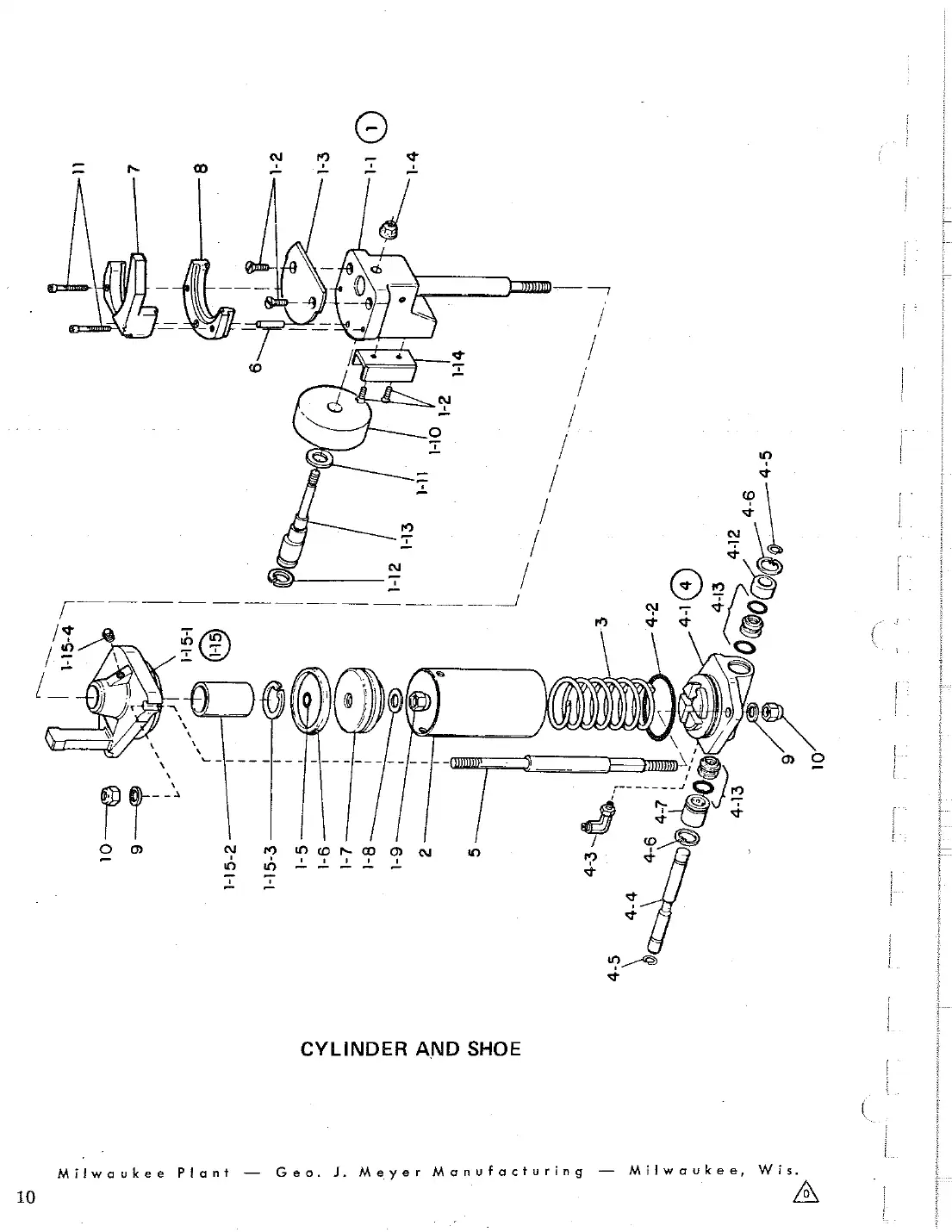 Meyer 88 valve can filler vent tube blow-off drawing