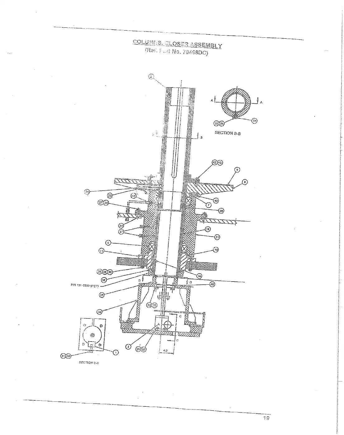 Meyer 90-27 filler drive main sov filler drawing