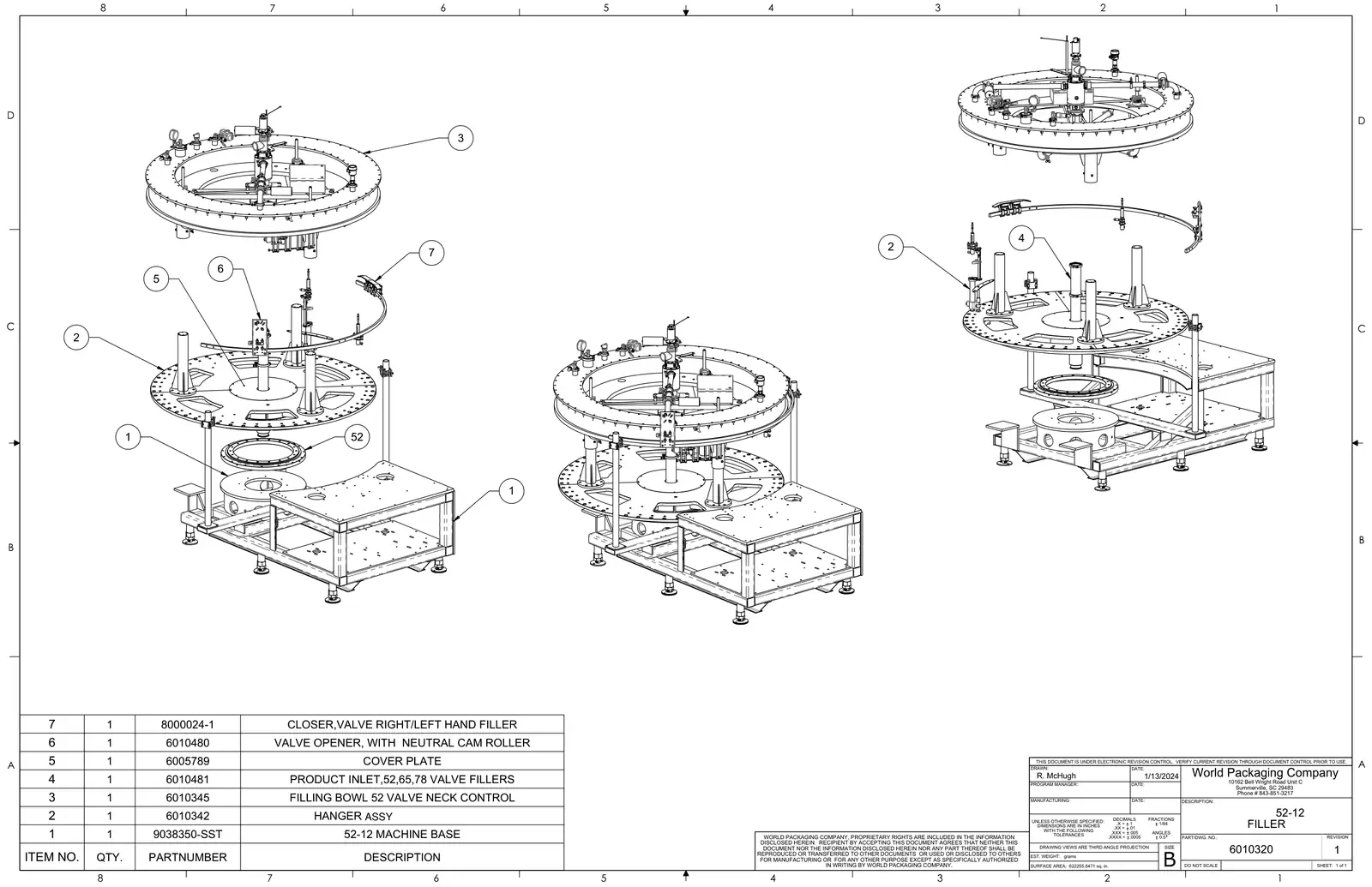 Meyer 52-12 filler 52-12 filler drawing