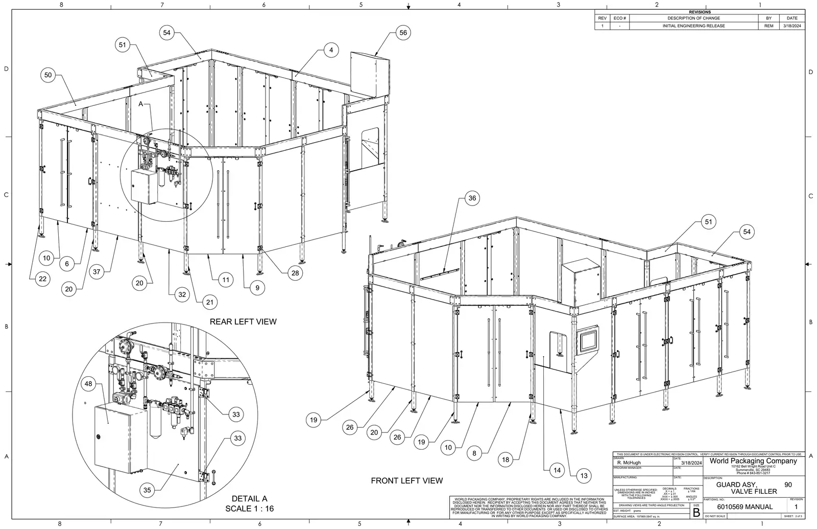Meyer 90-18 filler guard assembly, 90 valve filler drawing