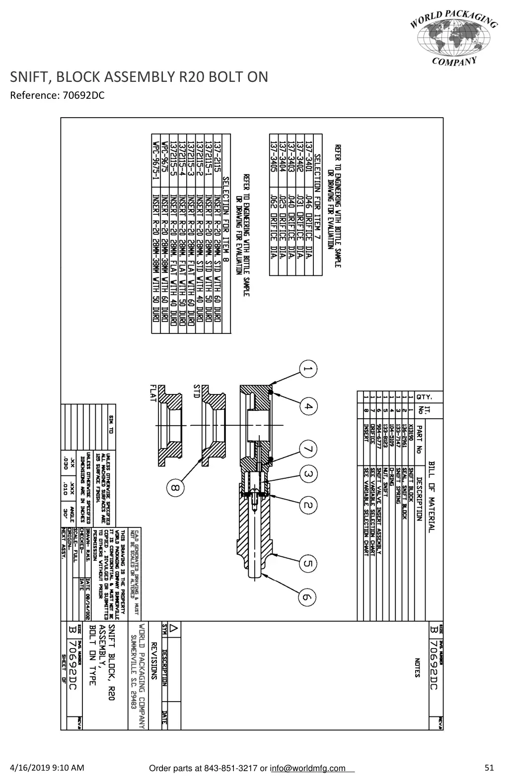 Meyer 52-12 filler snift, block assembly r20 bolt on drawing