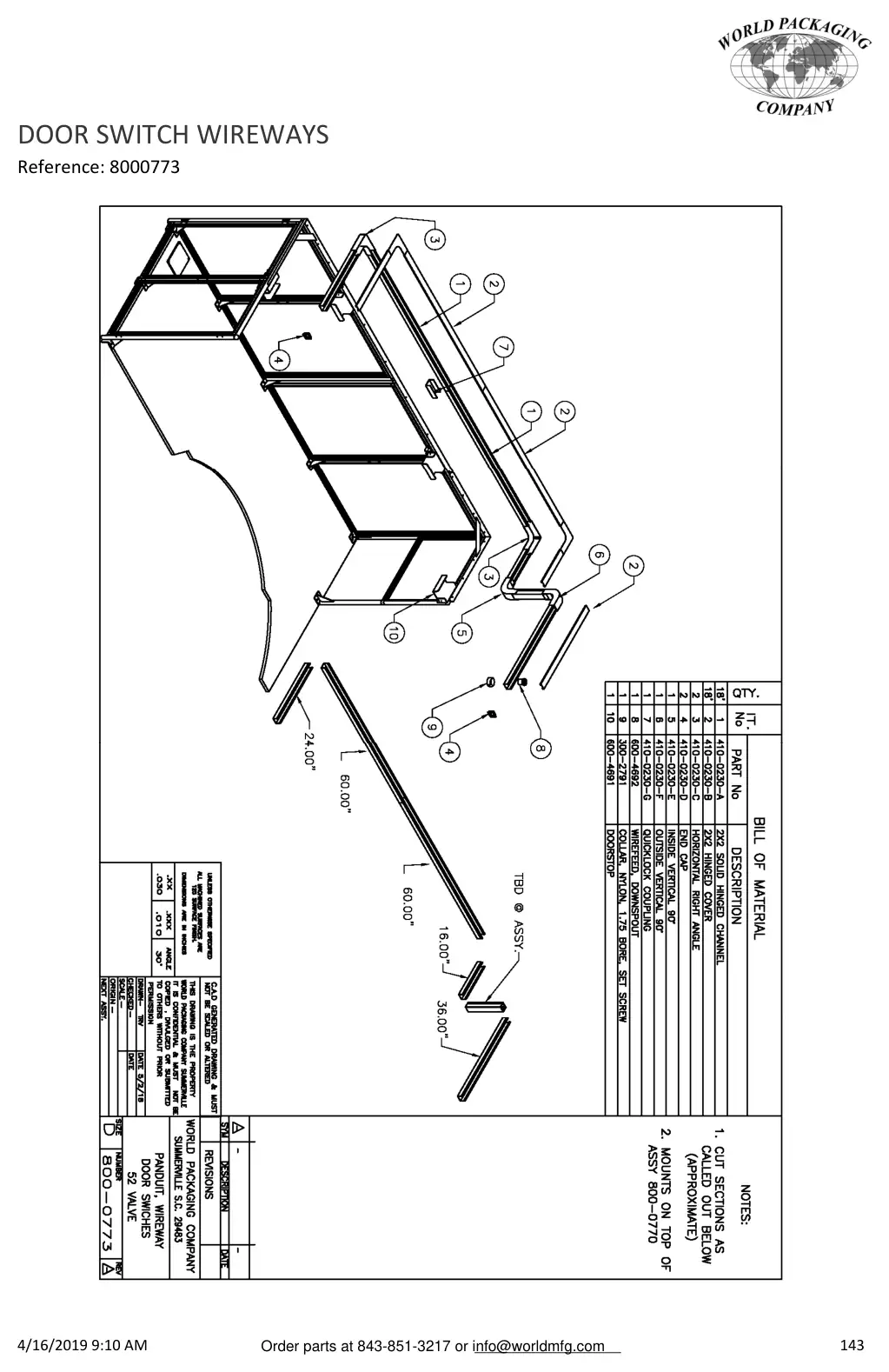 Meyer 52-12 filler door switch wireways drawing